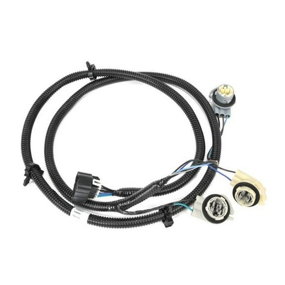 KarParts360 For Chevy Silverado 2500/1500 1999 2000 2001 2002 Wiring Harness Passenger Side | Rear | End 1 Black Connector | 1, 970 Millimeters Wire Harness Length | Female End 2 Terminal