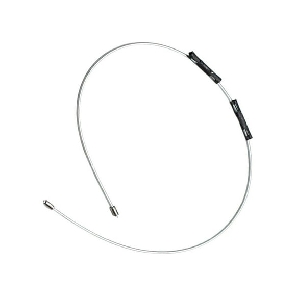 Genuine ACDelco For Chevy Silverado 2500 HD 2001-2010 Intermediate Parking Brake Cable | Steel | Black | Gold Classification | Fixed Wire Stop End 1 | EPDM Rubber Jacket Material | For 18033358