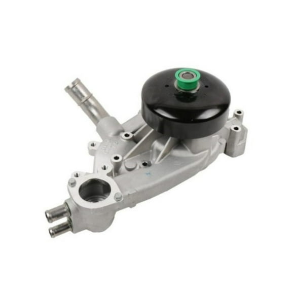 KarParts360 For Chevy Silverado 2500 HD/Silverado 3500 2001 02 03 04 05 2006 Engine Water Pump | Steel 7.24 Inches Hub Height | 7 Impeller Vane | 4 Outlet | With Pulley