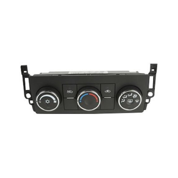 Genuine AC Delco For Chevy Silverado 3500 2010 2011 Heating And Air Conditioning Control Panel | Ebony | 36 Male Terminal | 2 Connector | Electronic Activation