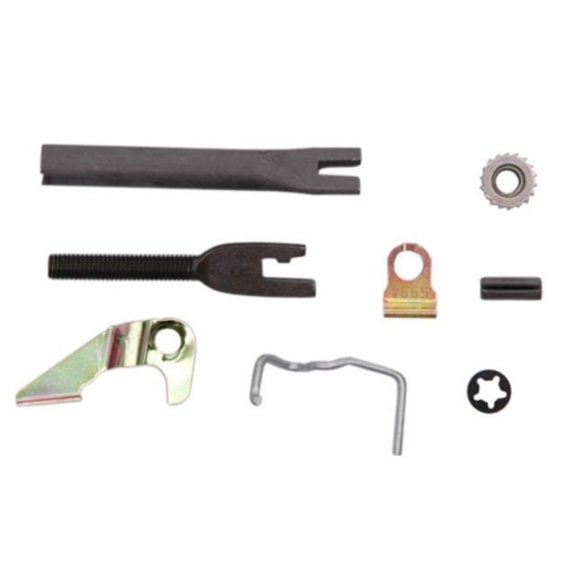 Genuine AC Delco For Chevy Spark EV 2015 2016 Drum Brake Adjuster Kit Passenger Side | Rear | Gold Classification | 18 Adjuster Wheel Teeth | Non-Colored Springs