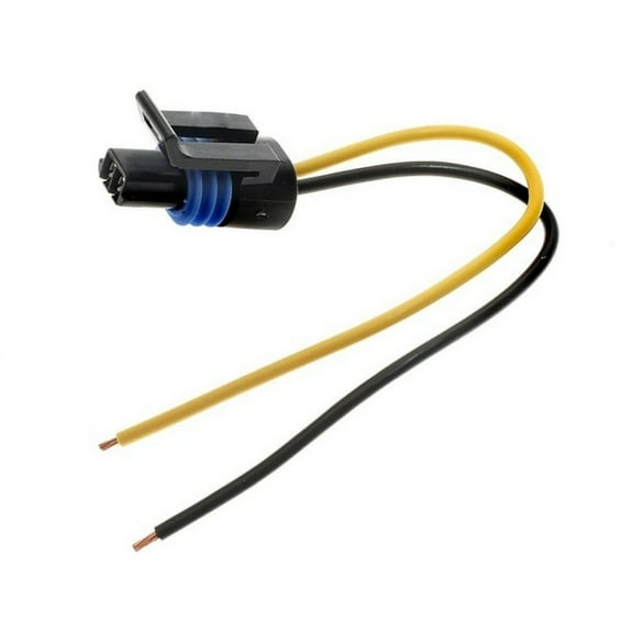 KarParts360 For Chevy Sprint 1991 Ambient Air Temperature Sensor Connector | Black | Male Gender | Straight End 1 Type | 1 Piece End 1 Connector