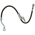 thumbnail image 1 of KarParts360 For Chevy Suburban 1992-1999 Brake Hose Driver Side | Front | Corrosion Resistant Steel | Black, Silver | 25.125 Inches Axis 1 Length | With Gasket Or Seal, 1 of 3