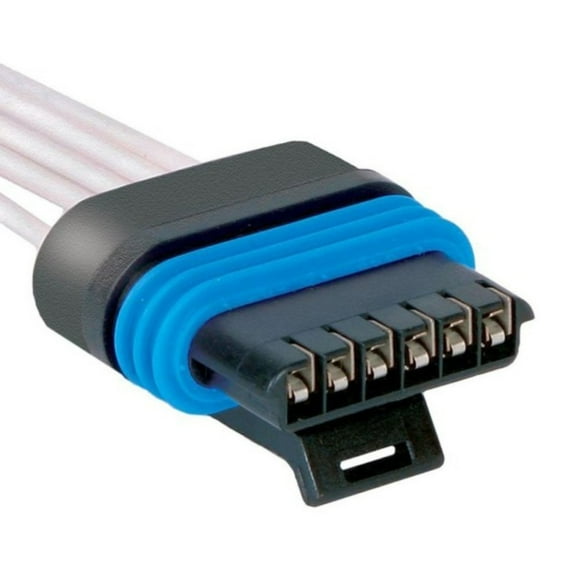 KarParts360 For Chevy Suburban/Tahoe 2000 2001 2002 Multi-Purpose Pigtail | Black | Included Wire Harness | Female Terminal Gender | Rectangular | Blade Pin Terminal | 6 Terminals | For 12167121