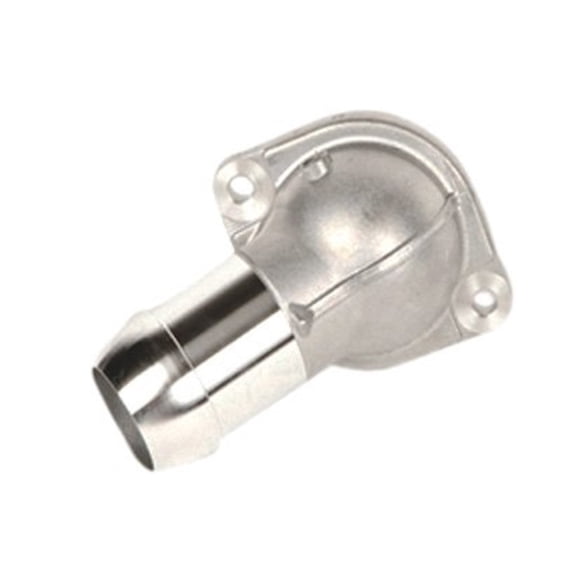 KarParts360 For Chevy Suburban/Tahoe 2000-2006 Engine Coolant Water Inlet | Silver | Steel | 2.99 Inches Bolt Hole Center To Bolt Hole Center | 1.98 Inches Center Bore Diameter | For 12600172