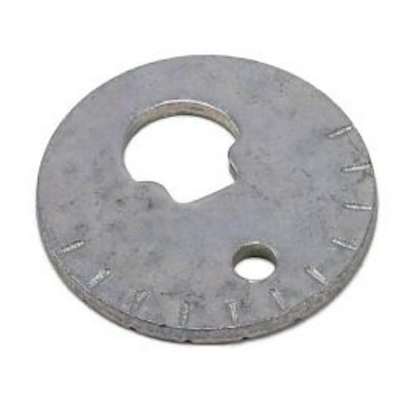 Genuine AC Delco For Chevy Traverse 2009-2017 Suspension Link Adjust Cam Rear | Steel | Zinc Plating | 0.118 Inches Thickness | 1.6 Inches Outside Diameter | 0.551 Inches Inside Diameter | For