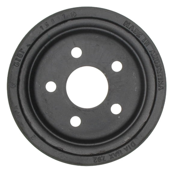 Genuine AC Delco For Chrysler Neon 2000 2001 2002 Drum Brake Rear | Cast Iron | Plain Cooling Fins Type | Turned Drum Type | Regular Grade Mount Type | 5 Bolt Hole