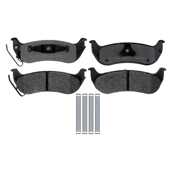 KarParts360 For Chrysler Pacifica 2004 05 06 07 2008 Disc Brake Pads Rear | Semi-Metallic Friction | 0.71 Inches Inner/Outer Pad Thickness | Sold As Set