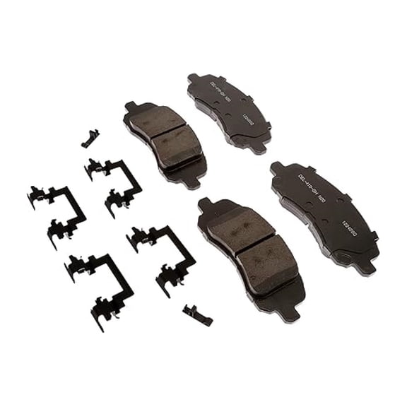 KarParts360 For Chrysler Sebring 2007 2008 2009 2010 Disc Brake Pads Front | Low Dust Rating | With Mechanical Wear Sensor Option | Included Shims Option | Included Clips Option | 19428049