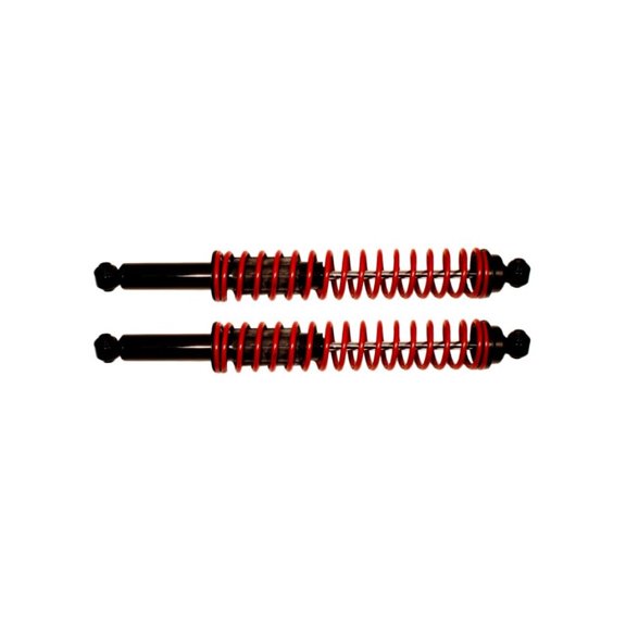 KarParts360 For Dodge Ram 1500 1994-2001 Spring Assisted Shock Absorber | Rear | 9.36 Inches / 237.74 Millimeters Shock Stroke | Ring Center Shock Absorber Body End Measuring Point | For 88946589