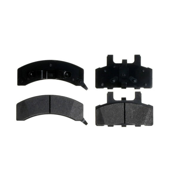 KarParts360 For Dodge Ram 1500 1994 95 96 97 98 1999 Disc Brake Pad Set | Front | With Pad Wear Sensor | Silver Classification | With Pad Shims | Semi-Metallic Friction Material | For 19286027