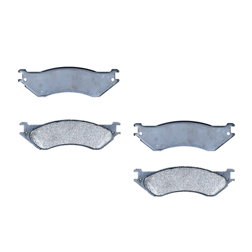 KarParts360 For Dodge Ram 1500/2500/3500 Van 2000 Disc Brake Pads Front | Silver Series | Semi-Metallic Friction | 0.62 Inches Inner/Outer Pad Thickness | Sold As Set