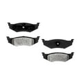 thumbnail image 1 of KarParts360 For Eagle Vision 1995 1996 1997 Disc Brake Pads Rear | Silver Series | Semi-Metallic | Wear Sensor Option Excluded, 1 of 4