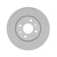 thumbnail image 1 of KarParts360 For Fiat 500 2012 13 14 15 16 2017 Brake Rotor Front | Cast Iron | Coated | Vented | 1.60 Inches Rotor Height | 0.87 Inches Nominal Thickness, 1 of 4