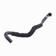 thumbnail image 1 of KarParts360 For Cadillac CTS 2016 2017 2018 2019 Radiator Inlet Hose | Rubber | Black | Protective Sleeve Attached, 1 of 4