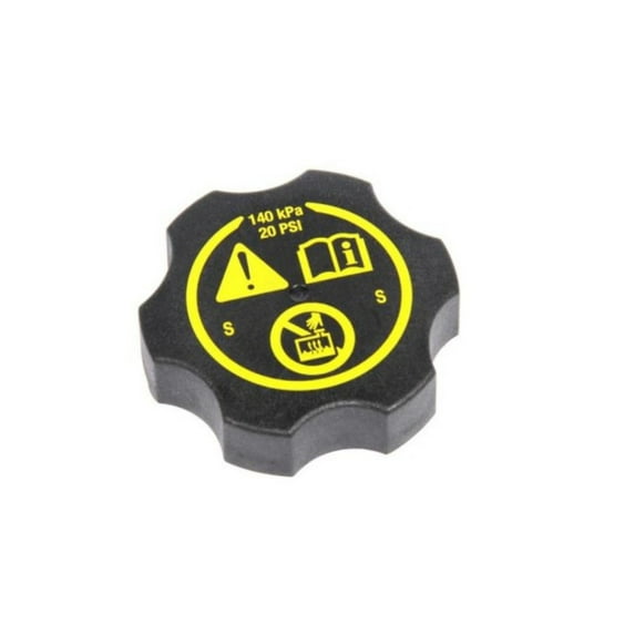 KarParts360 For Cadillac SRX 2010-2016 Radiator Surge Tank Cap | Round-Shaped | 20 PSI Maximum Pressure | Made Of Plastic Covered Stainless Steel