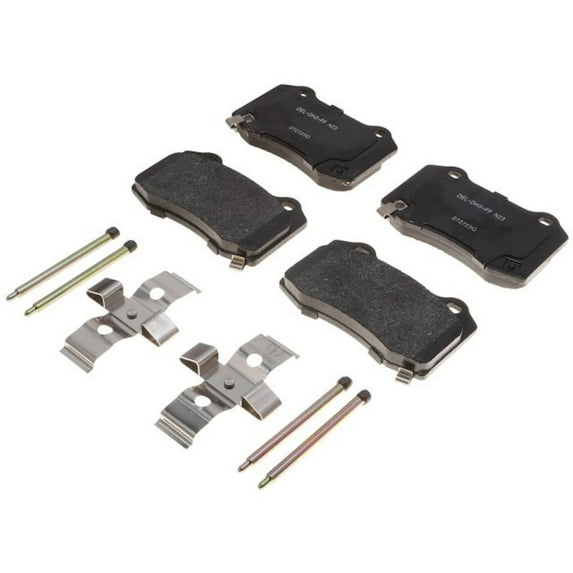 KarParts360 For Chevy Camaro 2010 11 12 13 14 2015 Disc Brake Pad Set | Rear | Semi-Metallic