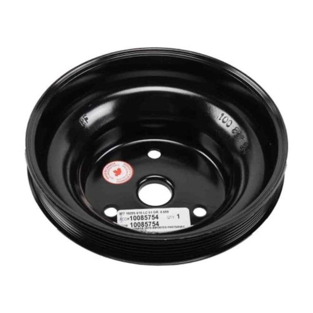 Genuine ACDelco For Chevy Express 1500/2500/3500 1996-2008 Crankshaft Pulley | Steel | 6 Groove | Serpentine Type Belt | Replacement For 10085754