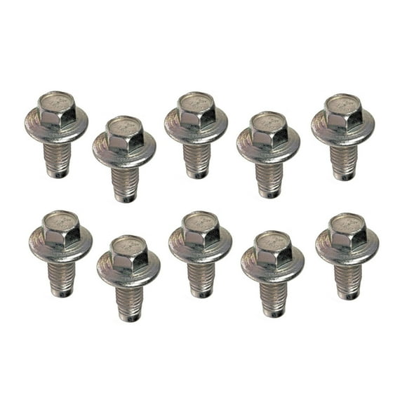 Genuine ACDelco For Chevy HHR 2006 Engine Oil Drain Plug | 10 Pieces | Black | Made Of Steel | 0.47 Inch Thread Diameter