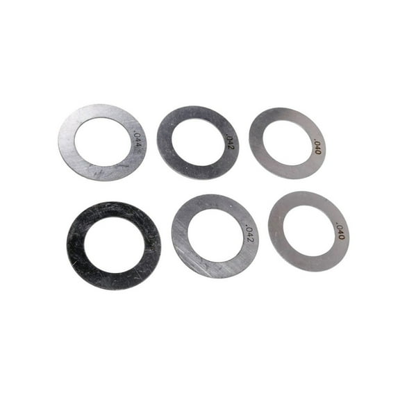 Genuine AC Delco For Chevy SSR 2003 2004 2005 2006 Differential Bearing Shim Set | 6 Pieces | Made Of Steel | 1.902 Inch Inside Diameter