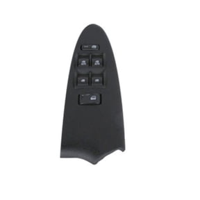 KarParts360 For Chevy SSR 2006 Door Lock And Window Switch Driver Side | ABS And Polycarbonate | Excluded Adhesive