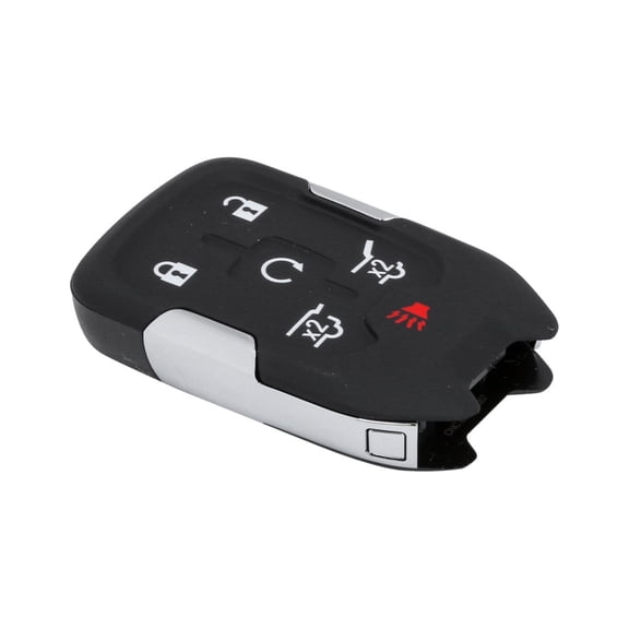 KarParts360 For Chevy Silverado 1500/3500 2017 2018 2019 Keyless Entry Transmitter | Black | 5 Button | With Alarm System Remote Control