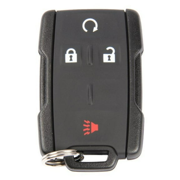 KarParts360 For Chevy Silverado 2500 HD 2015 16 17 18 2019 Keyless Entry Remote Key Fob | 4 Button | Black
