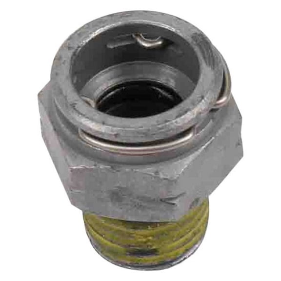 KarParts360 For GMC S15 1990 Automatic Transmission Fluid Cooler Line Fitting | Silver | Steel | 0.486 inches / 12.34 millimeters Thread Diameter