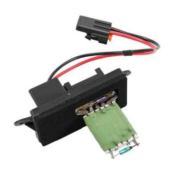 KarParts360 For GMC Sierra 2500 HD 2002 HVAC Blower Motor Resistor | 9 Blade Terminals | 2 Bolt Holes | 2 Connectors | Male/Female Connector