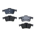 thumbnail image 1 of KarParts360 For Mazda 3 2004 2005 Disc Brake Pad Rear | Ceramic | Low Dust | Bonded Attachment | With Shims Option, 1 of 4