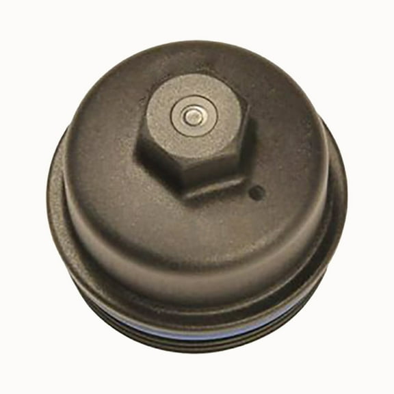 Genuine AC Delco For Pontiac G3/G3 Wave 2009 Oil Filter Cap | Black | Made Of Nylon | Round-Shaped | Regular | Screw On Attachment Type | With Seal