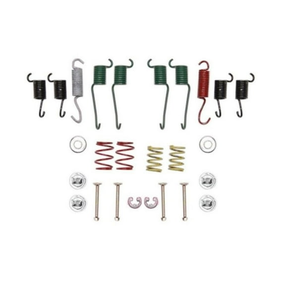 Genuine AC Delco For Pontiac Sunbird 1990 91 92 93 1994 Brake Spring Kit | Rear | Gold Classification | Colored Springs