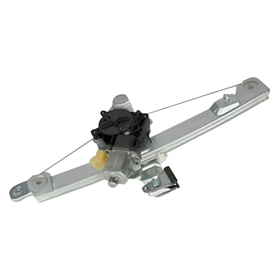 KarParts360 For Saab 9-4X 2011 Power Window Regulator And Motor Passenger Side | Rear | Frame Metal | Bolt Attachment