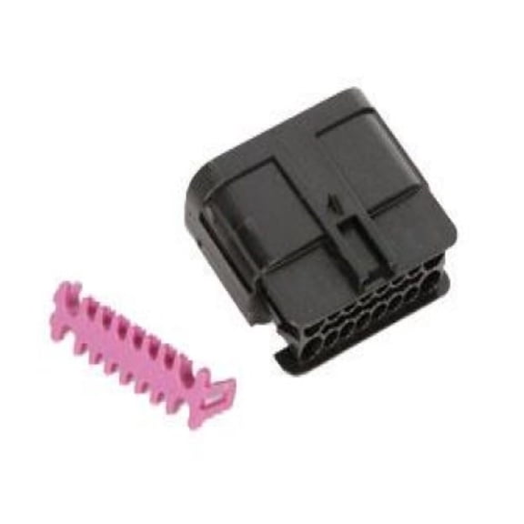 KarParts360 For Saturn Relay 2005 2006 Multi-Purpose Pigtail | Black | Rectangular-Shaped | 16 Male Pin Terminal | 16 Wire