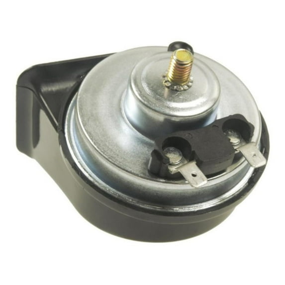 Genuine AC Delco For Ford E-350 Econoline/Escort 1990-2000 High Note Horn | Gold | 2 Blade Terminal | 12 DC Voltage | Bolt On With Bracket