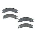 thumbnail image 1 of KarParts360 For Ford E-450/E-350 Super Duty 2008-2019 Disc Brake Pads Rear | Semi Metallic | Wear Sensor Option Excluded | Shims Option Included | Sold As Set, 1 of 4