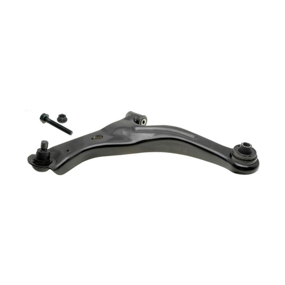 Genuine AC Delco For Ford Escape 2004-2012 Control Arm And Ball Joint Driver Side | Front | Lower | Black | Steel | Painted | Press-In Attachment | With Pre-Grease | Non-Adjustable | Performance Grad