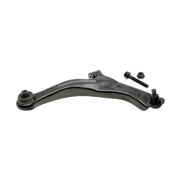 KarParts360 For Ford Escape 2004-2012 Control Arm And Ball Joint Passenger Side Front | Lower | Black | Steel | Painted | Press-In Attachment | With Pre-Grease | Non-Adjustable | Performance Grade