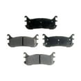 thumbnail image 1 of KarParts360 For Ford Escort 1997-2003 Brake Pads Rear | Ceramic Friction | Bonded Attachment Method | 12.45 Millimeters Inner/Outer Pad Thickness | Sold As Set, 1 of 4