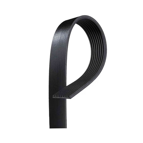 KarParts360 For Ford F-450/F-550 Super Duty 2017 2018 Serpentine Belt | Standard | Black | 8 Rib | 135.23 Inches Effective Length
