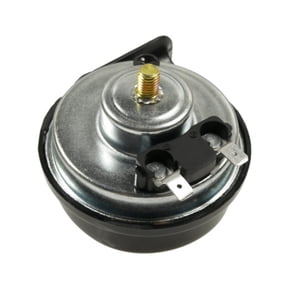 KarParts360 For Ford Mustang/Tempo 1990 91 92 93 1994 Low Note Horn | Gold | 2 Blade Terminal | 12 DC Voltage | Bolt On With Bracket