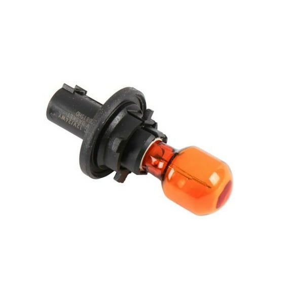 KarParts360 For GMC Acadia 2007 08 09 10 11 2012 Multi-Purpose Light Bulb | Amber | Incandescent | 0.35 inches / 9 millimeters Diameter | 12 DC Voltage | 24 Wattage | 1 Filament