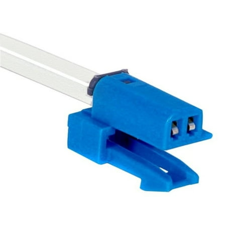 KarParts360 For GMC Acadia 2007 08 09 10 11 2012 Multi-Purpose Pigtail | Blue | Square | 406.4 Millimeters Wire Harness Length | Female Terminal | 2 Terminals | Blade Pin Terminal | For 12117323