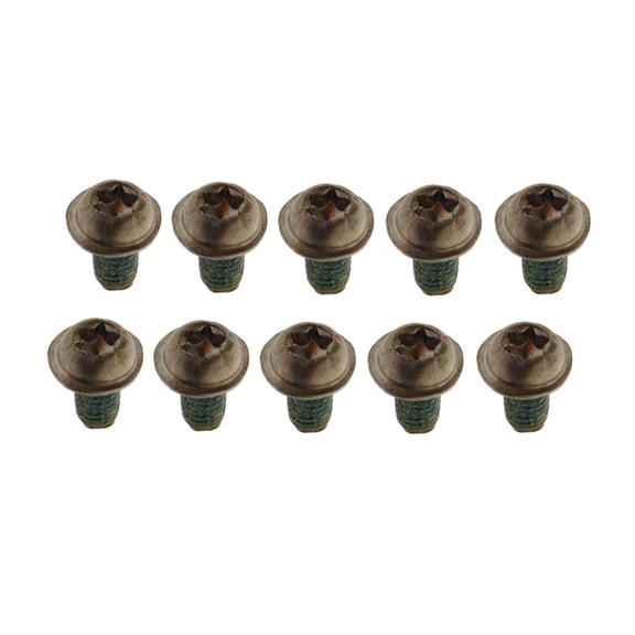 KarParts360 For GMC C3500/K3500 1996 97 98 99 2000 Multi Purpose Bolt | Zinc | Steel | 0.35 inches / 9 millimeters Overall Length | Excluded Attached Washer | Star Head Type