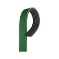 thumbnail image 1 of KarParts360 For GMC C3500/K3500 1998 1999 Heavy Duty V-Ribbed Serpentine Belt | 6 Rib | Green/Black | Reinforced EPDM Rubber | 0.807 in/20 mm Top Width, 1 of 4