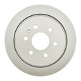 thumbnail image 1 of KarParts360 For GMC Canyon 2015 16 17 18 19 2020 Disc Brake Rotor | Rear | Cast Iron | Coated Disc Finish | 6 Mounting Bolt Hole | Silver Classification | Smooth Surface | Vented Rotor | 19386549, 1 of 4