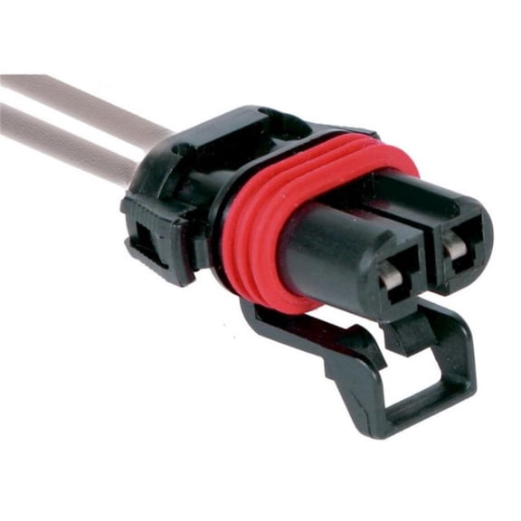 KarParts360 For GMC Envoy 2002 2003 2004 2005 Multi-Purpose Pigtail | Oval Shape | 2 Terminal | Female Terminal | Blade Terminal | Wire Harness Length: 17 Inches / 431.8 Millimeter| 12085212