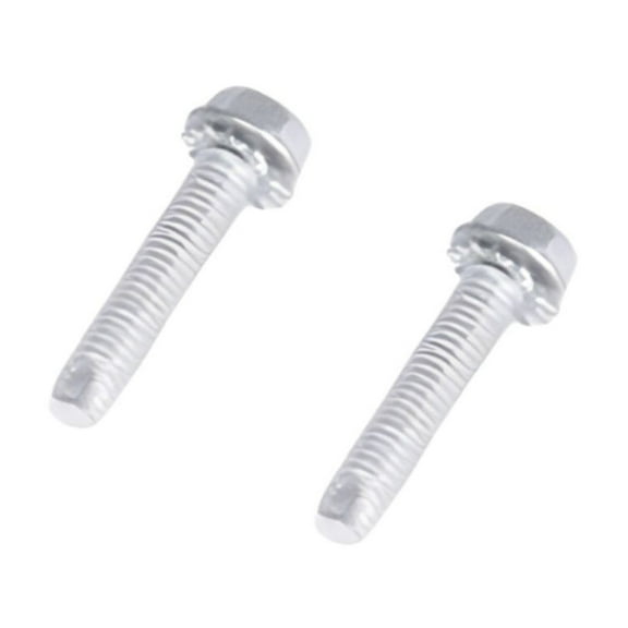 KarParts360 For GMC Jimmy 1990 91 92 93 94 1995 Multi Purpose Bolt | Silver | Steel | 0.14 inches / 3.5 millimeters Thread Diameter | Hex Head Type | Metric | Hex Washer Head Shape
