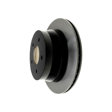 KarParts360 For GMC Jimmy 1997-2005 Brake Rotor | Rear | Cast Iron | Turned Ground Finish | Solid | 5 Lug Holes | 4.8 Inches Bolt Circle