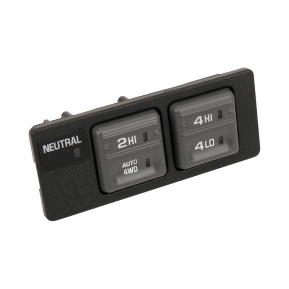 KarParts360 For GMC K1500/K1500 Suburban 1998 1999 Transfer Case Shift Control Switch | Uncoated Finish | 11 Male Blade Pin Terminal | Rectangular-Shaped Connector